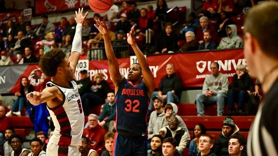 Dukes' best first half in 54 years paves way to road victory taken in Altoona, Pa. (Duquesne)